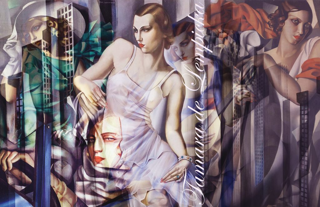 Tamara de Lempicka Collage